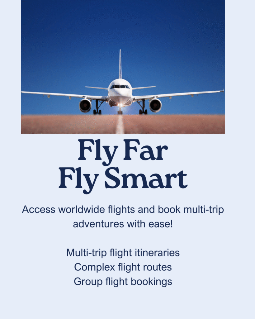 Book group flights with 13 Weeks Travel